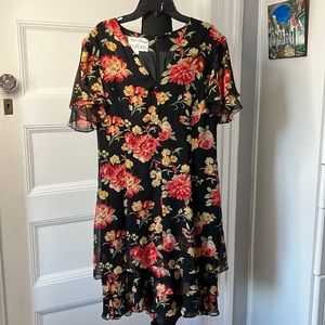 Rickie Freeman‎ Teri Jon Silk  Dress